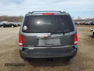 2011 Honda Pilot EX-L with VIN 5FNYF4H53BB099202, listed as a Copart auction lot 49852445 with 112,706 mi miles and Salvage Title. Bid and sale history available at DreamBid. Image 6.