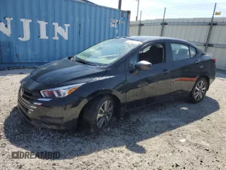 2024 Nissan Versa S with VIN 3N1CN8DV9RL872747, listed as a Copart auction lot 50432085 with 9,840 mi miles and Clean Title. Bid and sale history available at carsss.com. Image 1.