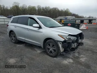 2019 Infiniti QX60 Luxe with VIN 5N1DL0MN1KC535141, listed as a Copart auction lot 52712525 with 95,192 mi miles and Salvage title. Bid and sale history available at DreamBid. Image 4.
