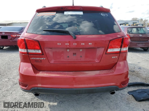 2016 Dodge Journey SXT with VIN 3C4PDCBG2GT148789, listed as a Copart auction lot 51600115 with 217,900 mi miles and Salvage Title. Bid and sale history available at carsss.com. Image 6.