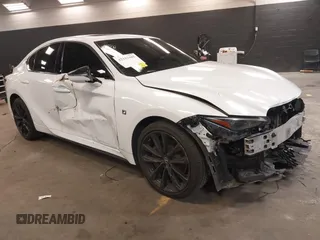 2021 Lexus IS 350 F Sport z VIN JTHGZ1E20M5021250, wystawiony jako IAAI lot #42183485 z przebiegiem 78 204 mil mil oraz . Historia ofert i sprzedaży dostępna na DreamBid. Obrazek 1.