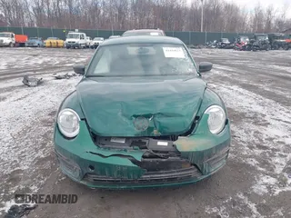 2018 Volkswagen Beetle S with VIN 3VWFD7AT7JM714915, listed as a IAAI auction lot 41416623 with 49,134 mi miles. Bid and sale history available at carsss.com. Image 12.