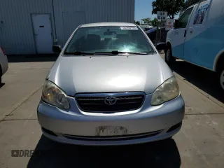 2007 Toyota Corolla CE with VIN JTDBR32E470116949, listed as a Copart auction lot 55260735 with 132,401 mi miles and Salvage Title. Bid and sale history available at DreamBid. Image 5.