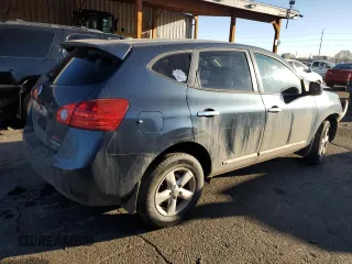2013 Nissan Rogue S with VIN JN8AS5MV8DW660991, listed as a Copart auction lot 47383145 with 127,382 mi miles and Salvage Title. Bid and sale history available at DreamBid. Image 3.