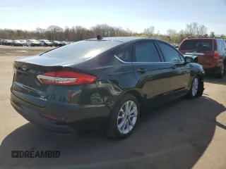 2019 Ford Fusion SE with VIN 3FA6P0LUXKR274464, listed as a Copart auction lot 54185115 with Not Provided miles and Salvage Title. Bid and sale history available at DreamBid. Image 3.