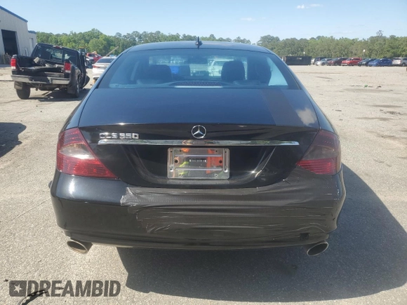 2008 Mercedes-Benz CLS-Class 5.5L with VIN WDDDJ72XX8A129425, listed as a Copart auction lot 52159495 with 150,429 mi miles and Salvage Title. Bid and sale history available at carsss.com. Image 6.