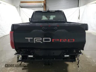2024 Toyota Tundra TRD Pro Hybrid with VIN 5TFPC5DB7RX045567, listed as a Copart auction lot 53485595 with 32,805 mi miles and Clean title. Bid and sale history available at DreamBid. Image 6.