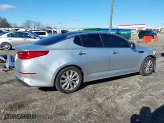 2015 Kia Optima EX with VIN 5XXGN4A75FG471247, listed as a IAAI auction lot 41056203 with 133,388 mi miles. Bid and sale history available at carsss.com. Image 14.