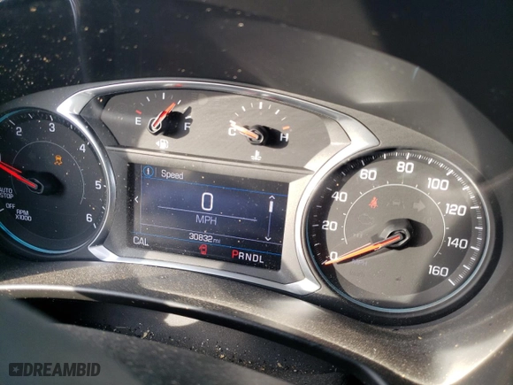 2019 Chevrolet Equinox LT with VIN 3GNAXMEU1KL161666, listed as a Copart auction lot 61554923 with 30,832 mi miles and Salvage Title. Bid and sale history available at carsss.com. Image 9.