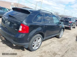 2013 Ford Edge SEL with VIN 2FMDK3JC0DBB86225, listed as a IAAI auction lot 41872872 with 240,319 mi miles. Bid and sale history available at carsss.com. Image 4.