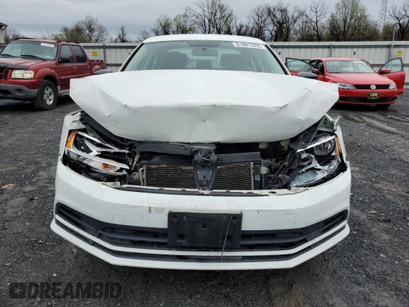 2015 Volkswagen Jetta S with VIN 3VW1K7AJ7FM223203, listed as a Copart auction lot 51891325 with 134,544 mi miles and Salvage title. Bid and sale history available at DreamBid. Image 5.