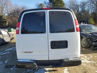 2023 Chevrolet Express Passenger LS z VIN 1GAZGNFP7P1234198, wystawiony jako Copart lot #85733764 z przebiegiem 18 464 mil mil oraz Nie do naprawy • Non repairable. Historia ofert i sprzedaży dostępna na DreamBid. Obrazek 6.