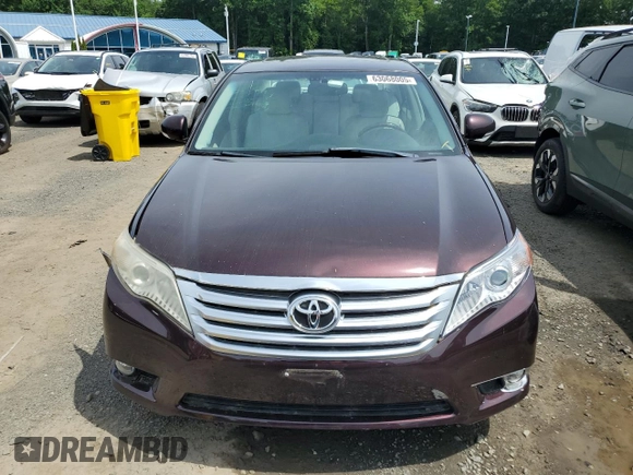 2011 Toyota Avalon with VIN 4T1BK3DB4BU375414, listed as a Copart auction lot 63068005 with 119,395 mi miles and Salvage title. Bid and sale history available at DreamBid. Image 5.