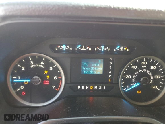 2016 Ford F-150 XL with VIN 1FTEW1CP0GFA50987, listed as a Copart auction lot 63233165 with 151,530 mi miles and Salvage title. Bid and sale history available at DreamBid. Image 9.