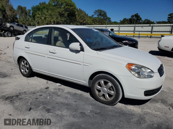 2006 Hyundai Accent GLS with VIN KMHCN46CX6U016680, listed as a Copart auction lot 48881085 with 49,262 mi miles and Salvage Title. Bid and sale history available at carsss.com. Image 4.