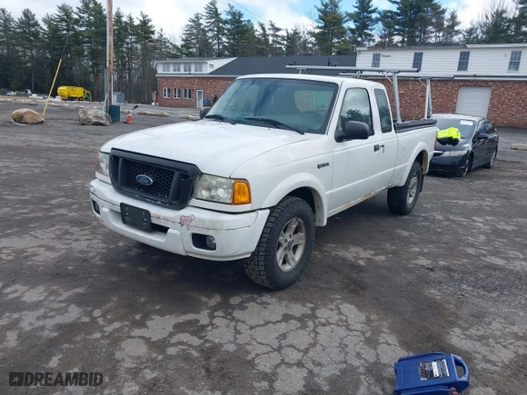 2005 Ford Ranger XLT with VIN 1FTZR45E95PA21193, listed as a IAAI auction lot 41829194 with 98,013 mi miles. Bid and sale history available at carsss.com. Image 2.