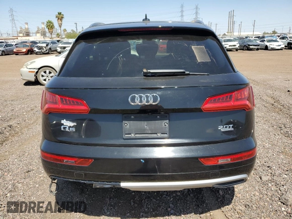 2018 Audi Q5 Premium with VIN WA1ANAFY6J2158593, listed as a Copart auction lot 60899955 with 141,479 mi miles and Clean title. Bid and sale history available at DreamBid. Image 6.