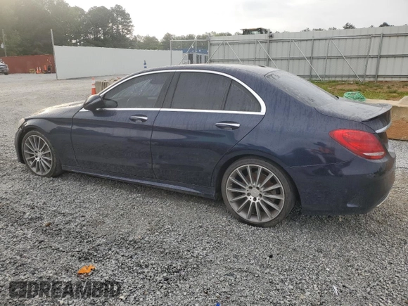 2016 Mercedes-Benz C 300 with VIN 55SWF4JB2GU121025, listed as a Copart auction lot 54318905 with Not Provided miles and Clean Title. Bid and sale history available at carsss.com. Image 2.