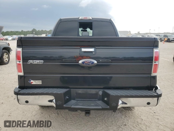 2014 Ford F-150 XL with VIN 1FTFW1ET1EFA43915, listed as a Copart auction lot 53135585 with 176,680 mi miles and Salvage title. Bid and sale history available at DreamBid. Image 6.