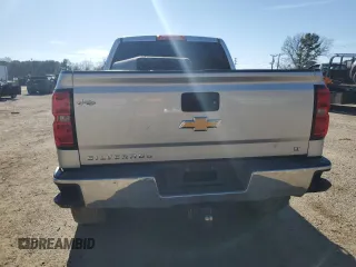 2017 Chevrolet Silverado 1500 LT with VIN 3GCUKREC3HG482604, listed as a Copart auction lot 46848455 with 155,525 mi miles and Salvage Title. Bid and sale history available at DreamBid. Image 6.