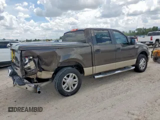 2008 Ford F-150 XL with VIN 1FTRW12W18KF04621, listed as a Copart auction lot 62176355 with 195,577 mi miles and Salvage title. Bid and sale history available at DreamBid. Image 3.