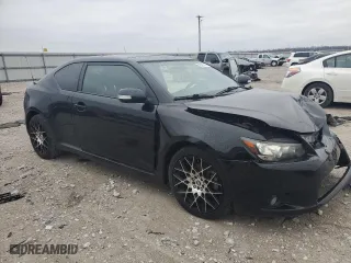 2012 Scion tC with VIN JTKJF5C75C3037517, listed as a Copart auction lot 85967904 with 161,816 mi miles and Salvage Title. Bid and sale history available at carsss.com. Image 4.