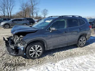 2022 Subaru Forester Limited with VIN JF2SKAPC9NH416597, listed as a Copart auction lot 42206375 with 42,942 mi miles and Salvage Title. Bid and sale history available at carsss.com. Image 1.