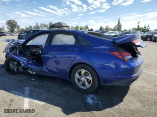 2021 Hyundai Elantra SE with VIN 5NPLL4AG8MH039967, listed as a Copart auction lot 45737695 with 0 mi miles and Salvage Title. Bid and sale history available at carsss.com. Image 2.