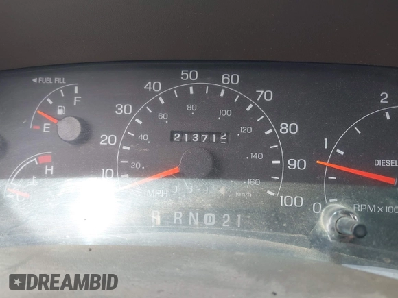 2000 Ford F-350 XL with VIN 1FTSX31FXYEB52620, listed as a IAAI auction lot 41944992 with 213,712 mi miles and . Bid and sale history available at DreamBid. Image 7.