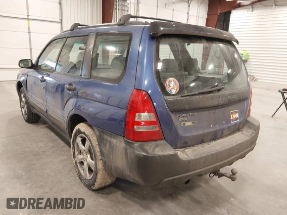 2003 Subaru Forester X with VIN JF1SG63663H708501, listed as a IAAI auction lot 41547662 with 208,134 mi miles. Bid and sale history available at carsss.com. Image 3.