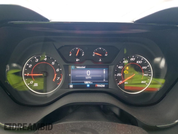 2023 Chevrolet Camaro LT1 with VIN 1G1FF1R7XP0101709, listed as a Copart auction lot 43611765 with 18,974 mi miles and Salvage Title. Bid and sale history available at DreamBid. Image 9.