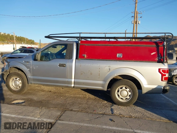 2020 Ford F-150 XL with VIN 1FTMF1CB6LKD12187, listed as a IAAI auction lot 40918052 with 111,570 mi miles and . Bid and sale history available at carsss.com. Image 14.