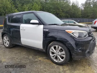 2015 Kia Soul + with VIN KNDJP3A56F7114158, listed as a Copart auction lot 73473894 with 106,358 mi miles and Salvage Title. Bid and sale history available at DreamBid. Image 4.