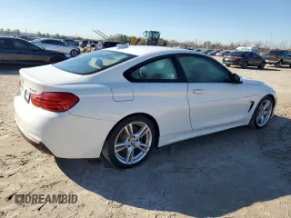 2017 BMW 4 Series 430i with VIN WBA4R7C50HK876667, listed as a Copart auction lot 42559845 with Not Provided miles and Salvage Title. Bid and sale history available at carsss.com. Image 3.