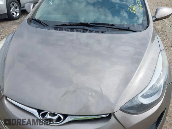 2016 Hyundai Elantra SE with VIN 5NPDH4AE8GH751419, listed as a IAAI auction lot 42547465 with 122,476 mi miles and . Bid and sale history available at DreamBid. Image 6.