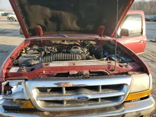 1998 Ford Ranger XL with VIN 1FTYR14XXWPA27096, listed as a Copart auction lot 47848255 with 129,080 mi miles and Salvage Title. Bid and sale history available at carsss.com. Image 11.