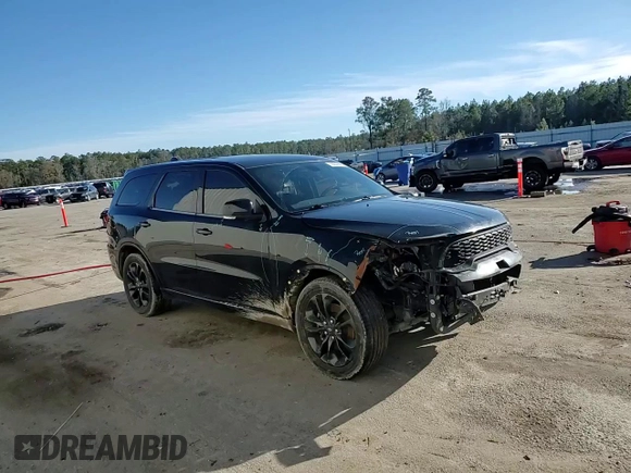 2021 Dodge Durango GT Plus with VIN 1C4RDHDG4MC749826, listed as a Copart auction lot 89000905 with 96,600 mi miles and Salvage Title. Bid and sale history available at DreamBid. Image 11.