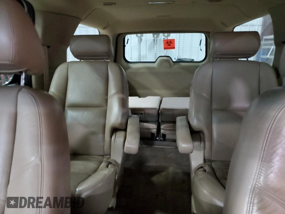 2010 GMC Yukon XL Denali with VIN 1GKUKMEF1AR276429, listed as a Copart auction lot 47053105 with 202,898 mi miles and Salvage Title. Bid and sale history available at carsss.com. Image 10.