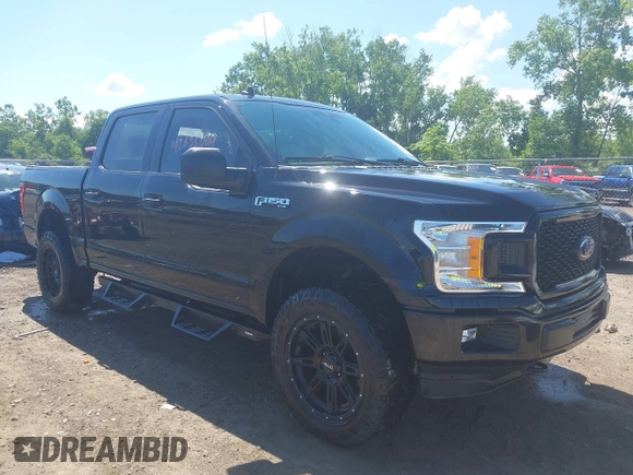 2020 Ford F-150 XL with VIN 1FTEW1E55LFB44370, listed as a IAAI auction lot 42635004 with 54,502 mi miles and . Bid and sale history available at DreamBid. Image 1.