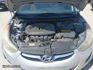 2013 Hyundai Elantra GLS with VIN KMHDH4AE6DU723373, listed as a IAAI auction lot 42007764 with 189,724 mi miles. Bid and sale history available at carsss.com. Image 10.