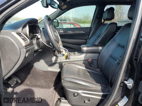 2016 Jeep Grand Cherokee Limited 75th Anniversary with VIN 1C4RJFBT1GC489189, listed as a Copart auction lot 54164175 with 66,741 mi miles and Salvage Title. Bid and sale history available at DreamBid. Image 7.