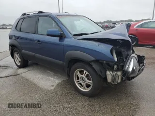 2005 Hyundai Tucson GLS with VIN KM8JN12D05U074879, listed as a Copart auction lot 73746674 with 0 mi miles and Salvage Title. Bid and sale history available at carsss.com. Image 4.
