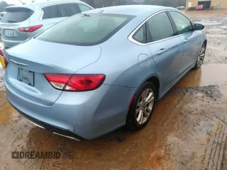 2015 Chrysler 200 Limited with VIN 1C3CCCAG4FN759753, listed as a IAAI auction lot 41557759 with 200,211 mi miles. Bid and sale history available at carsss.com. Image 4.