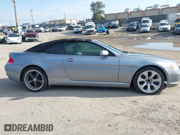 2007 BMW 6 Series 650i with VIN WBAEK13547CN82672, listed as a IAAI auction lot 40927402 with 183,197 mi miles. Bid and sale history available at carsss.com. Image 13.