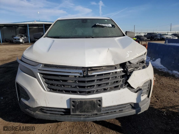 2022 Chevrolet Equinox LS with VIN 3GNAXSEV8NS167374, listed as a Copart auction lot 44823245 with 35,901 mi miles and Salvage Title. Bid and sale history available at carsss.com. Image 5.