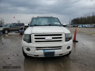 2007 Ford Expedition EL Limited with VIN 1FMFK20537LA01840, listed as a Copart auction lot 51716875 with 261,325 mi miles and Salvage Title. Bid and sale history available at carsss.com. Image 5.