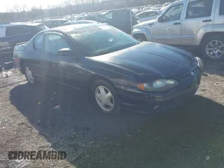 2004 Chevrolet Monte Carlo SS with VIN 2G1WX12K049115163, listed as a IAAI auction lot 41392648 with 209,015 mi miles. Bid and sale history available at carsss.com. Image 1.