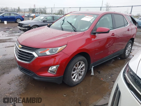 2020 Chevrolet Equinox LT with VIN 3GNAXKEV9LL100810, listed as a IAAI auction lot 41963228 with 128,290 mi miles and . Bid and sale history available at carsss.com. Image 18.
