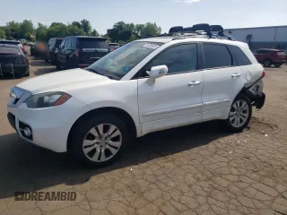 2011 Acura RDX with VIN 5J8TB1H29BA001651, listed as a Copart auction lot 59369005 with 115,275 mi miles and Salvage title. Bid and sale history available at DreamBid. Image 1.