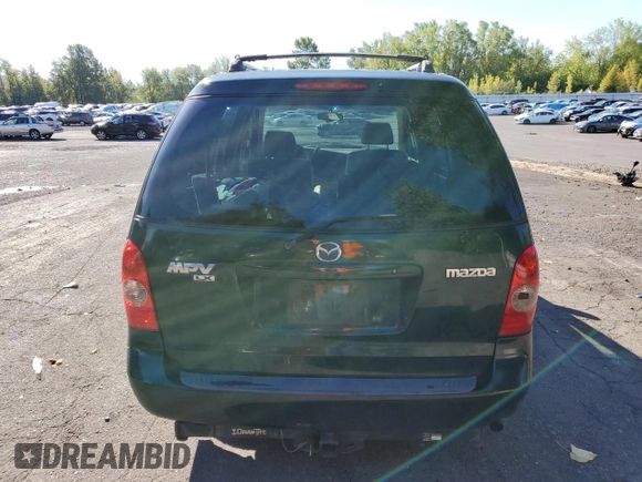 2002 Mazda MPV LX z VIN JM3LW28JX20326726, wystawiony jako Copart lot #73324344 z przebiegiem 204 013 mil mil oraz Szkoda całkowita • Salvage title. Historia ofert i sprzedaży dostępna na DreamBid. Obrazek 6.